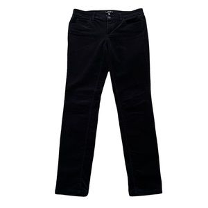 Loft Black Pinwale Corduroy Modern Skinny Jean 4